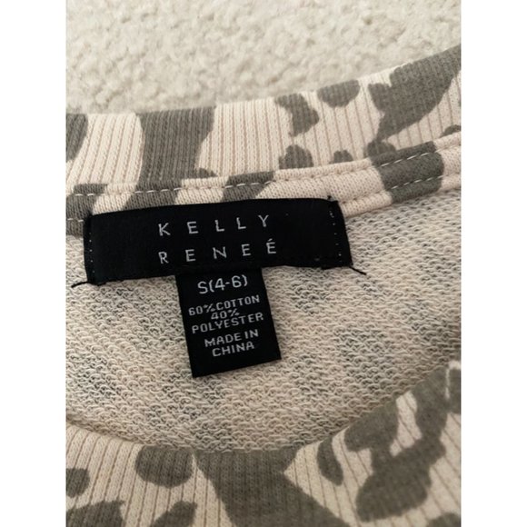 Kelly Renee Zebra Print Sweatshirt Size 4-6 - Picture 2 of 4